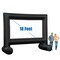 Outdoor Inflatable Projection Screen with Blower Portable for Backyard Camping
